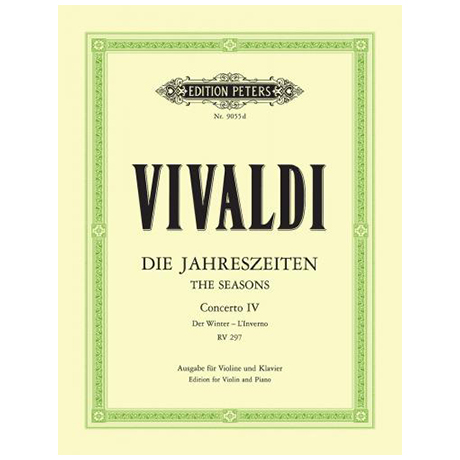 Vivaldi, A.: Violinkonzert Op. 8/4 RV 297 f-Moll »Der Winter« 