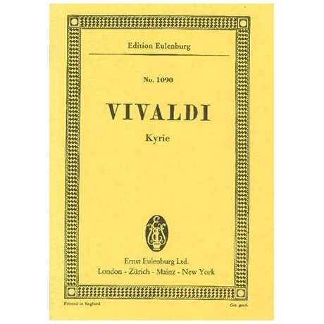 Vivaldi, A.: Kyrie RV 587 