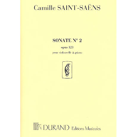 Saint-Saëns, C.: Sonate Op. 123/2 F-Dur 