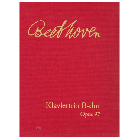Beethoven, L. v.: Klaviertrio Op. 97 »Erzherzog-Trio« – Faksimile 