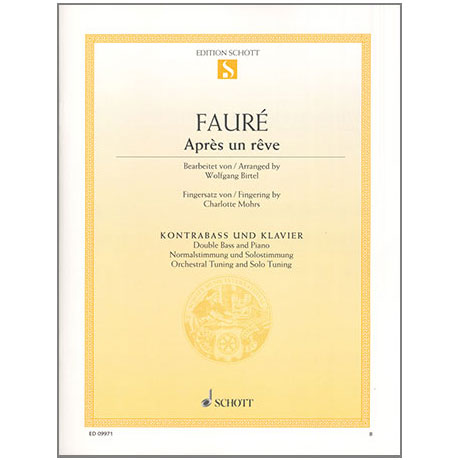 Fauré, G.: Après un rêve Op. 7/1 