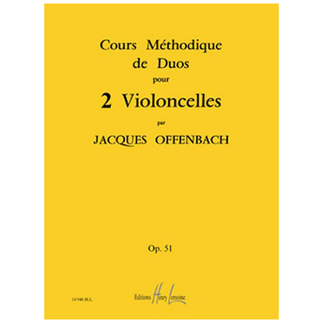 Offenbach, J.: Cours Méthodique Op. 51 