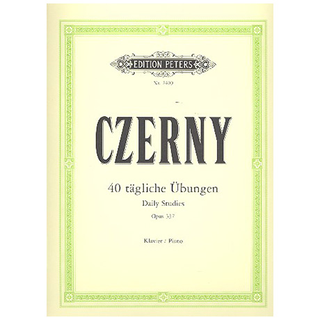 Czerny, C.: 40 tägliche Übungen Op. 337 