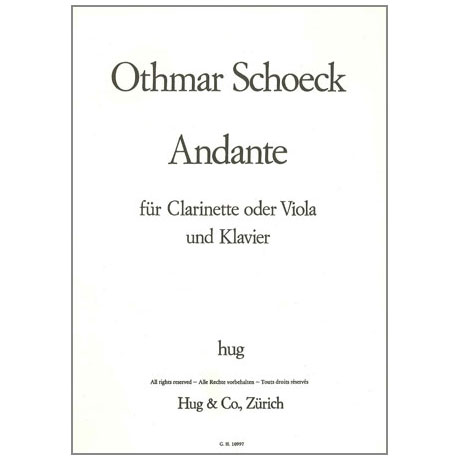 Schoeck, O.: Andante 