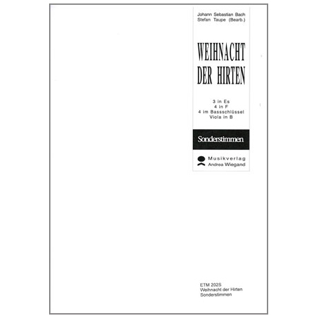 Bach, J.S.: Weihnacht der Hirten - Auszug aus dem Weihnachtsoratorium 