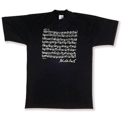 T-shirt Bach S | black
