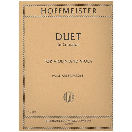 Hoffmeister, Fr. A.: Duett G-Dur 