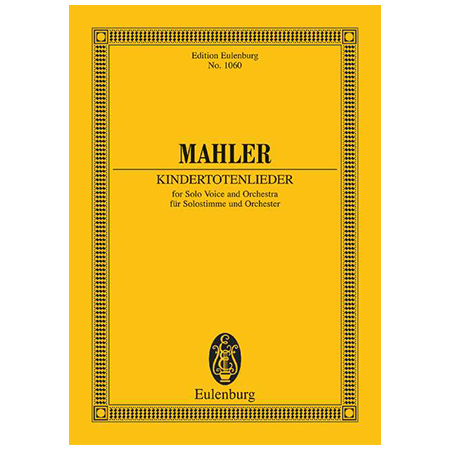 Mahler, G.: Kindertotenlieder 