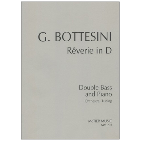 Bottesini, G.: Rêverie in D Major  (Orchestral Tuning) 