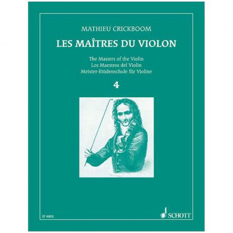 Crickboom, M.: Les Maîtres du Violon Vol. 4 