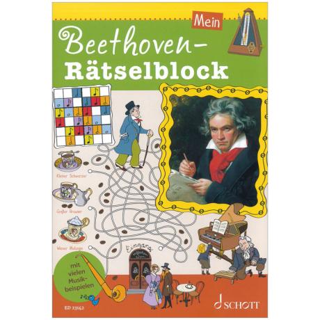 Mein Beethoven-Rätselblock (+Online Audio) 