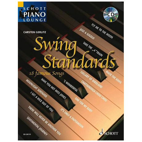 Schott Piano Lounge - Swing Standards (+CD) 