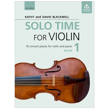 Blackwell, K. & D.: Solo Time for Violin Book 1 (+Online Audio) 