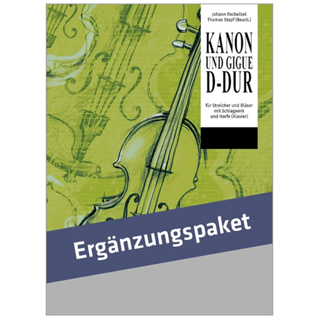 Pachelbel, J.: Kanon und Gigue D-Dur – Stimmensatz 