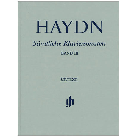 Haydn, J.: Sämtliche Klaviersonaten 3 – clothbound 