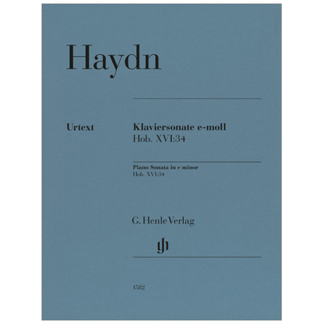 Haydn, J.: Klaviersonate e-Moll Hob. XVI: 34 