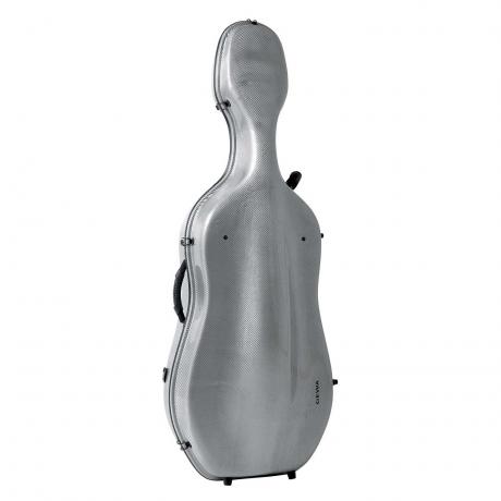 GEWA Idea Titanium Carbon 3.3 Cello Case titanium/bordeaux