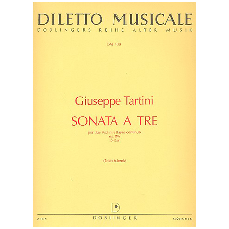 Tartini, G.: Sonata a tre Op. 8/6 D-Dur 