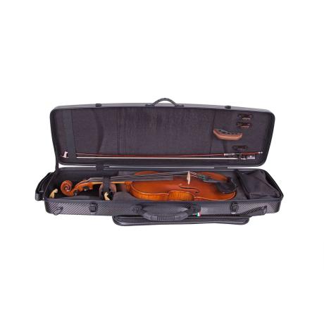 WUNDERKIND 1.8 carbon violin case 4/4 | black