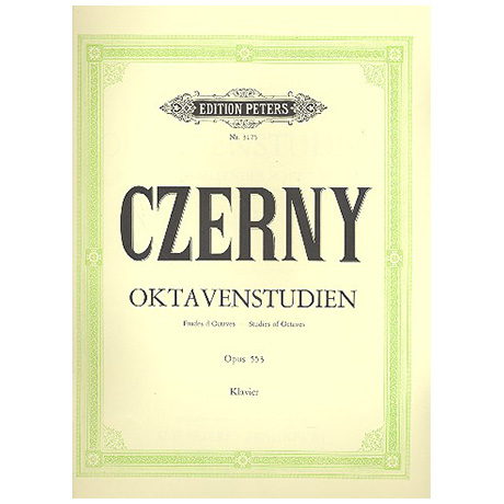 Czerny, C.: 6 Oktavstudien in fortschreitender Schwierigkeit Op. 553 