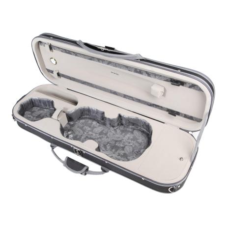PACATO Paisley violin case 4/4 | black/grey