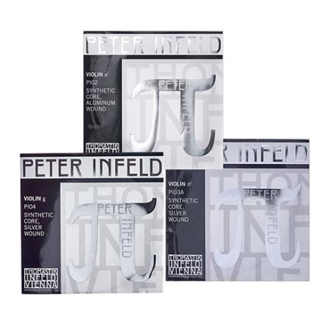 PETER INFELD violin strings A-D-G by Thomastik-Infeld 4/4 | medium