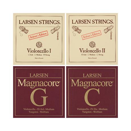 MAGNACORE cello string SET by Larsen 4/4 | medium