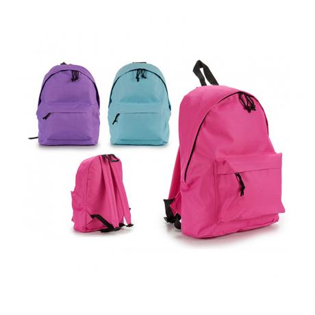 Backpack SCHOOL light blue