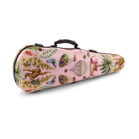 Jakob WINTER Greenline POP ART violin case 4/4 | Pink Alice