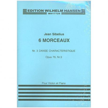 Sibelius, J.: Aus »6 Morceaux« Nr. 3 Danse characteristique Op. 79/3 (1916) 