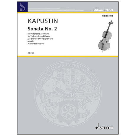 Kapustin, N.: Sonata No. 2 Op. 84 