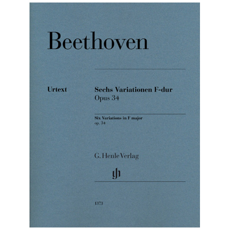 Beethoven, L. v.: Sechs Variationen F-dur Op. 34 