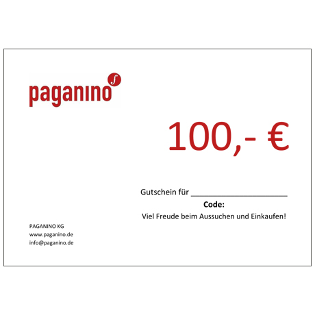 Gift certificate 100,- EUR 