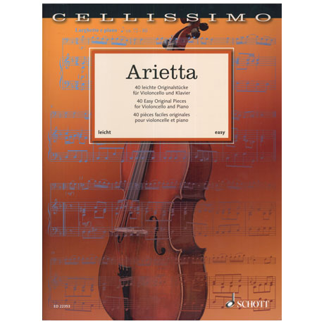 Arietta – 40 Easy Original Pieces - Student Music