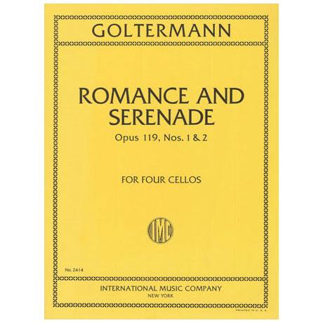Goltermann, G.: Romance and Serenade Op.119 Nr.1&2 