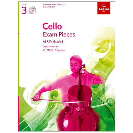 ABRSM: Cello Exam Pieces Grade 3 (2020-2023) (+CD) 