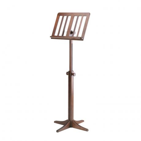 K&M 116/1 Wooden music stand walnut colored
