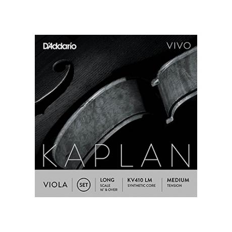 VIVO viola string SET by Kaplan 4/4 | med. long