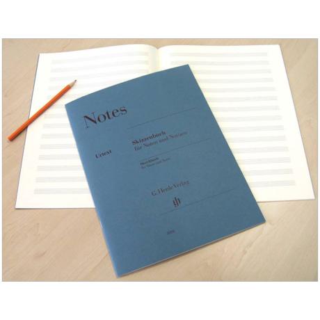 Henle Skizzenbuch »Notes« 