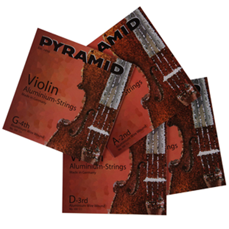 PYRAMID ALU violin string SET 4/4