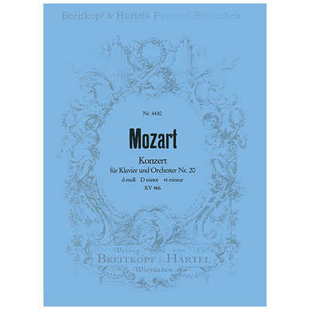 Mozart, W. A.: Klavierkonzert Nr. 20 d-Moll KV 466 