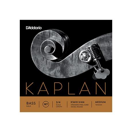 SOLO bass string SET by Kaplan 3/4 | medium
