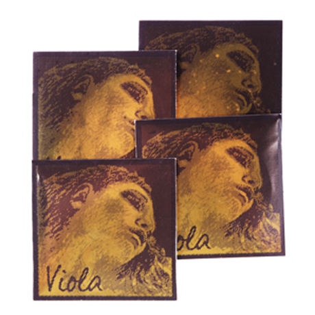 EVAH PIRAZZI GOLD viola string SET by Pirastro 4/4 | medium