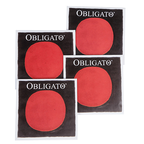 OBLIGATO violin string SET by Pirastro 3/4 - 1/2 | medium