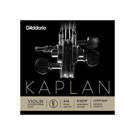 GOLDEN SPIRAL SOLO violin string E by Kaplan 4/4 | medium