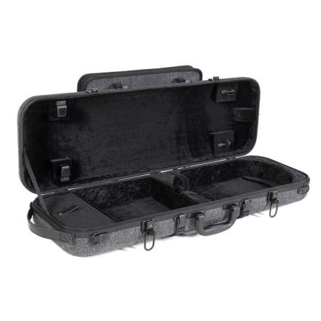 FLAX BIO Violin case by GEWA 4/4 | grey/black