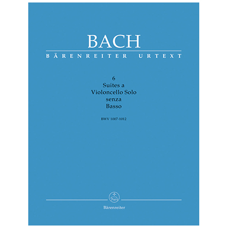 Bach, J. S.: 6 Cello-Suiten BWV 1007-1012 