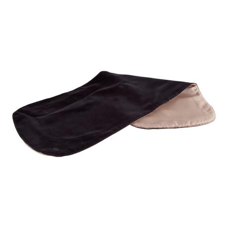 PACATO Velvet instrument blanket black/beige