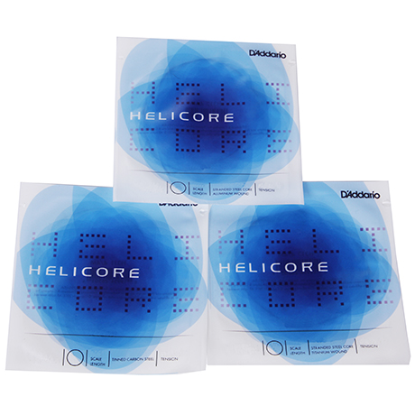 HELICORE viola strings D-G-C by D'Addario 4/4 | med. long