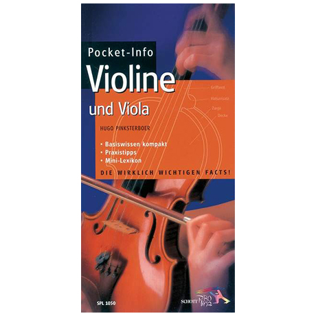 Pocket-Info Violine und Viola (H. Pinksterboer) 